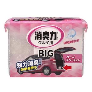 クルマの消臭力 BIG(ビッグ) 車用 トランク用 エクセレントソープ 900g 車 トランク カーゴスペース 消臭剤 消臭 芳香剤 K-96｜hapitize