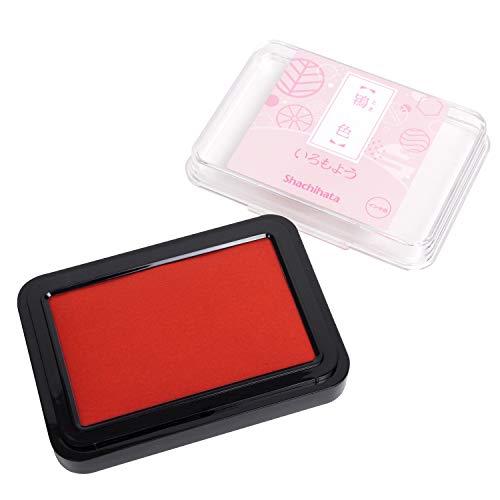 シャチハタ スタンプ台 スタンプパッド いろもよう 鴇色 (ときいろ) HAC-1-PP