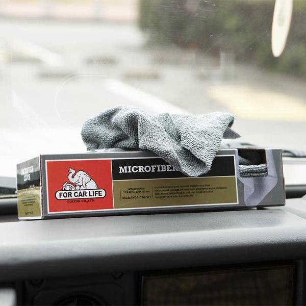 ダルトン(Dulton) マイクロファイバークロス グレー 230×280mm 20枚入り FOR ...