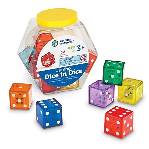 ラーニング リソーシーズ Jumbo Dice in Dice サイコロ イン サイコロ ジャンボサ...