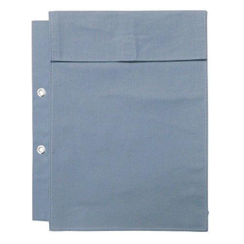 ウチダ 布製図面袋 A4収納 2穴大玉ハトメ 5cmマチツキ 014-0172