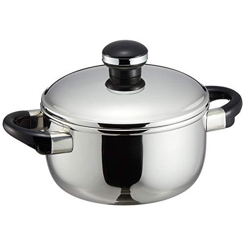 宮崎製作所(Miyazaki Seisakusho) オブジェ 両手鍋 18cm ソースポット 日本...