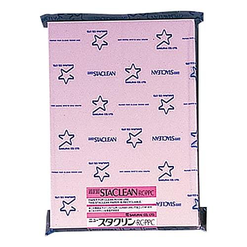 桜井製作所 クリーンルーム用無塵紙A4 ピンク 250枚 / 6-8240-32