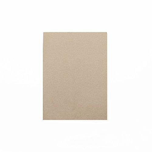 シモジマ ヘイコー 紙袋 柄小袋 ベロなし 8才 未晒 クラフト 18x24.5cm 100枚