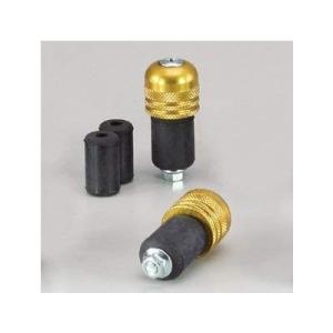 ハリケーン(HURRICANE) アルミサイドキャップ P22 ローレット ゴールド HB0315G...