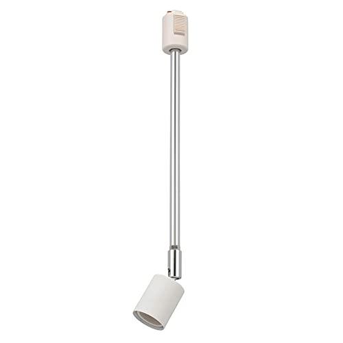 オーム電機 ダクトレール用スポットライト レールライト ライティングダクト用 E26口金 ホワイト ...