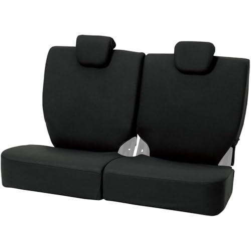 ボンフォーム(BONFORM) シートカバー カラードカバー 軽リヤ分割用 ブラック 4055-27...