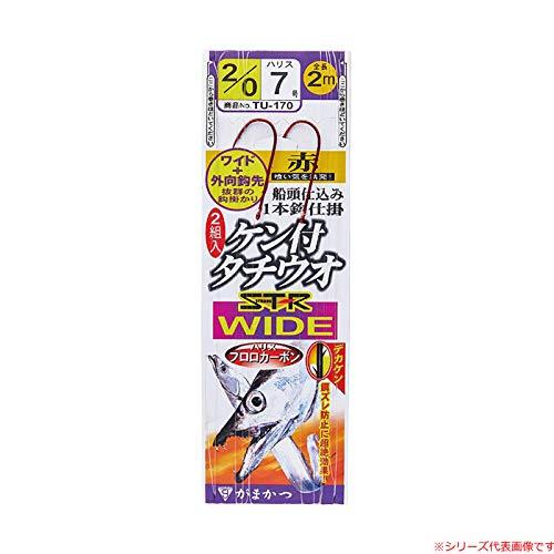 がまかつ(Gamakatsu) ケン付タチウオ ST-R ワイド (NSC) 1本仕掛 TU171 ...