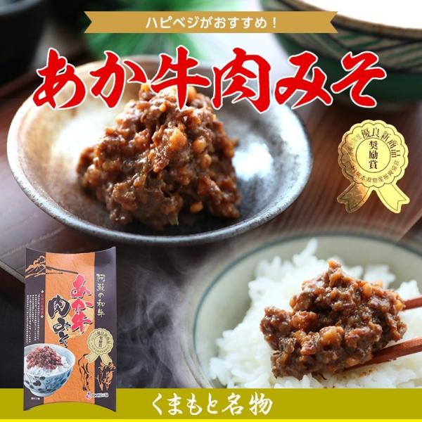 【メール便送料無料】あか牛　肉みそ　熊本からお届け！　肉工房三協　【140g×1袋】
