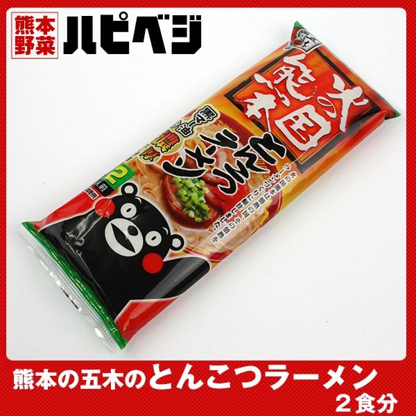 もっこす親父おすすめ 熊本の五木の日の国熊本とんこつラーメン【2人前】同梱専用　※こちらの商品は野菜...