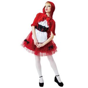 〔ハロウィンコスプレ〕レッドフードガール