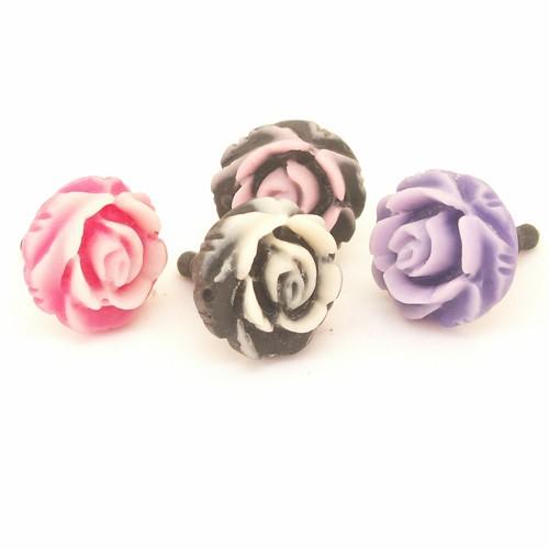 スマートフォンアクセサリー iphone&amp;スマホ・タブレット イヤホンジャックス マホピアスローズ