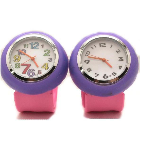 メンズ時計/レディース時計/子供時計/オモチャ/ファション時計/カラフル時計/巻きつく時計/シリコー...