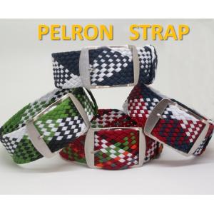 【送料無料】PERLON STRAP 20ｍｍ パーロンストラップ チェッカー 替えバンド  NATO STRAP  シルバー尾錠  時計ベルト｜happide2012