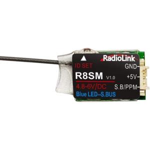 Radiolink R8EF 8CH RC 受信機 2.4G SBUS/PPM/PWM 飛行機 カー ボート