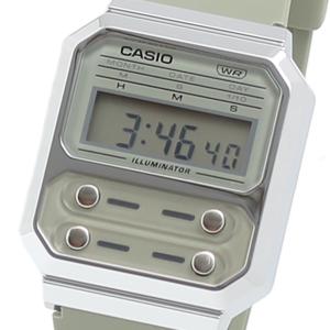 カシオ CASIO A100WEF-3A 腕時計 ユニセックス ライトオリーブ クロノグラフ クオーツ デジタルの商品画像