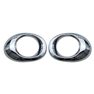 17クオン パーフェクトクオン バンパーエンドカバー + フォグランプ カバー 日産 UD 17 クオン パーフェクトクオン メッキ フォグランプ カバー