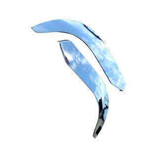 メッキ オーバー フェンダー カバー 日野 グランド プロフィア 左右