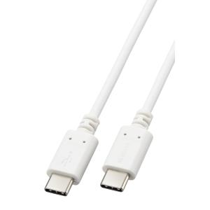 エレコム USB Type-C ケーブル USB-C & USB-C 60W USB PD対応 1m Macbook iPad Xperia