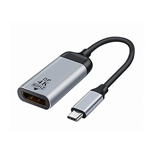 NFHK USB-C Type C - ディスプレイポートモニター DPケーブルアダプター 4K 2...