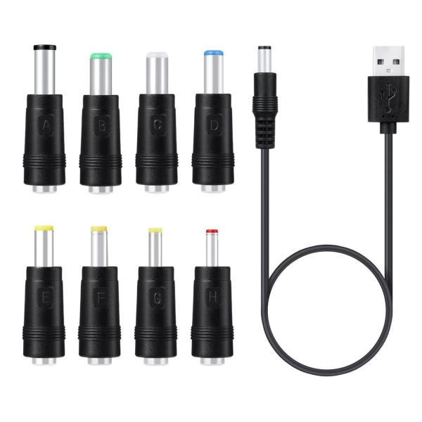 SZSL USB DC充電コード 5.5x2.1mm 5V2A ケーブル1m ビデオカメラ 扇風機 ...