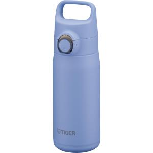 パッキン一体型 タイガー魔法瓶(TIGER) 水筒 500ml ワンプッシュ ステンレスボトル ハンドル付き 保冷 保温 軽量 洗いやすい