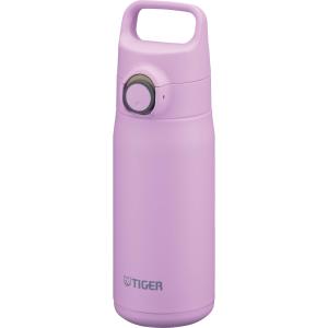 パッキン一体型 タイガー魔法瓶(TIGER) 水筒 500ml ワンプッシュ ステンレスボトル ハンドル付き 保冷 保温 軽量 洗いやすい