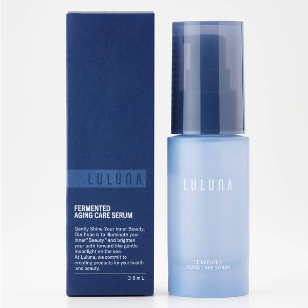 LULUNA (ルルーナ) 発酵エイジングケアセラム (導入美容液 / 30mL 約1ヶ月分) 水分...