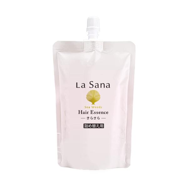 ラサーナ (La Sana) 海藻 ヘア エッセンス さらさら 詰め替え用 (140ml / フロー...