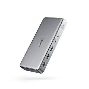 Anker 563 USB-C ドッキングステーション (10-in-1) 最大100W出力 MST機能 トリプルモニター USB PD 対応 M1｜happiness0228no2