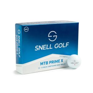 Snell Golf MTB PRIME X（白）１ダース 日本正規品 ■ USGA/R&A公認球 ■ 2023年新モデル ■ オンライン限定商品｜Happiness2号店