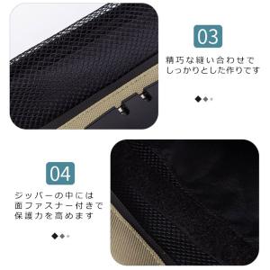 セキュリティポーチ 鍵付き 貴重品入れ 鍵付きポーチ 盗難防止 旅行