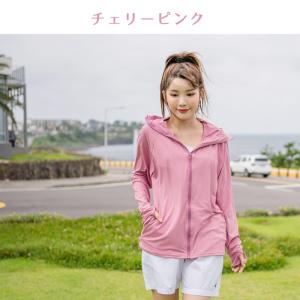 ラッシュガード パーカー レディース UVカッ...の詳細画像5