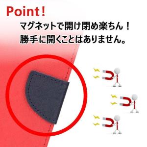 iPhone ケース 手帳型 ツートンカラー ...の詳細画像5