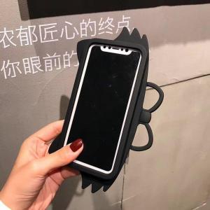 iPhone ケース 猫型 キャット シリコン...の詳細画像4