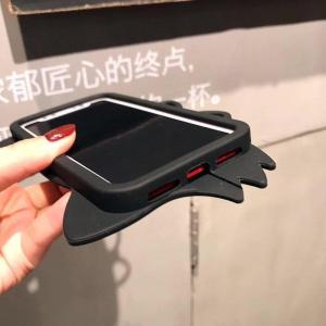 iPhone ケース 猫型 キャット シリコン...の詳細画像5