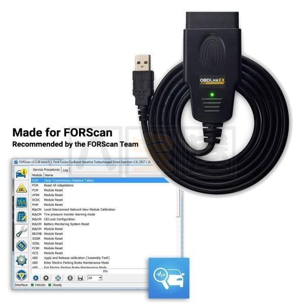 送料185円〜 OBDLink EX USB OBD2 MS-CAN 故障診断機 FORScan P...