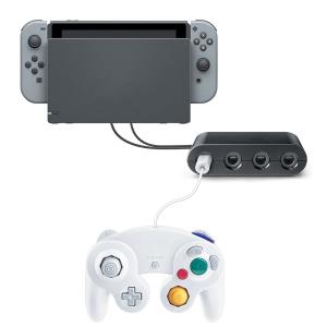 Nintendo Switch 対応 ゲームキューブコントローラ 接続タップ WiiU スマブラ 対応 [video game]