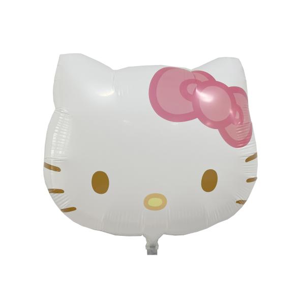 キャラクター風船　１０枚セット　【サンリオ】　シェイプバルーン　（ハローキティ）　ガーリーフラワー　...