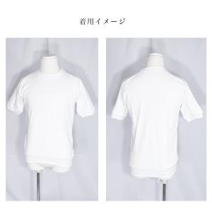 半袖Tシャツ 丸首 日本製 100~150 吸...の詳細画像5