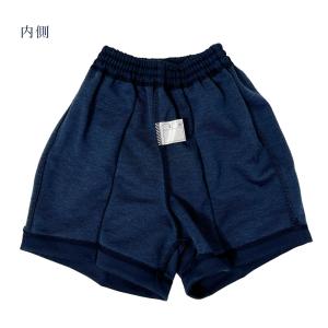 クォーターパンツ 日本製 S~3L 紺 ネイビー 体操服 体操着 男女兼用