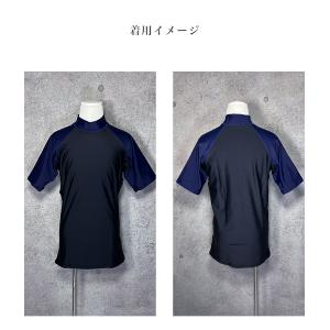 子供用 半袖 ラッシュガード ハイネック UV...の詳細画像4