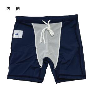 男子スクール水着 ミドルトランクス FOOTM...の詳細画像3