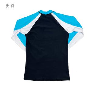 【SALE!】子供用 長袖 ラッシュガード ハ...の詳細画像2
