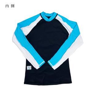 【SALE!】子供用 長袖 ラッシュガード ハ...の詳細画像3