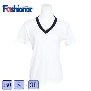 セーラーズインナー 七分袖 セーラーズニット セーラー Vネック 綿