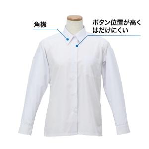 女子スクールシャツ トンボ 快適清潔シャツ A...の詳細画像1