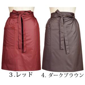 カフェエプロン撥水タイプ フリー メンズ レデ...の詳細画像4