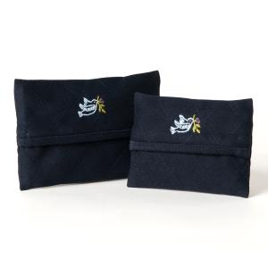 n＊　スカラップ　レッスンバッグ　ティッシュケース　ポーチ　手刺繍　お受験 お受験専門店品質 レッスン お受験バッグ 手刺繍スモッキング