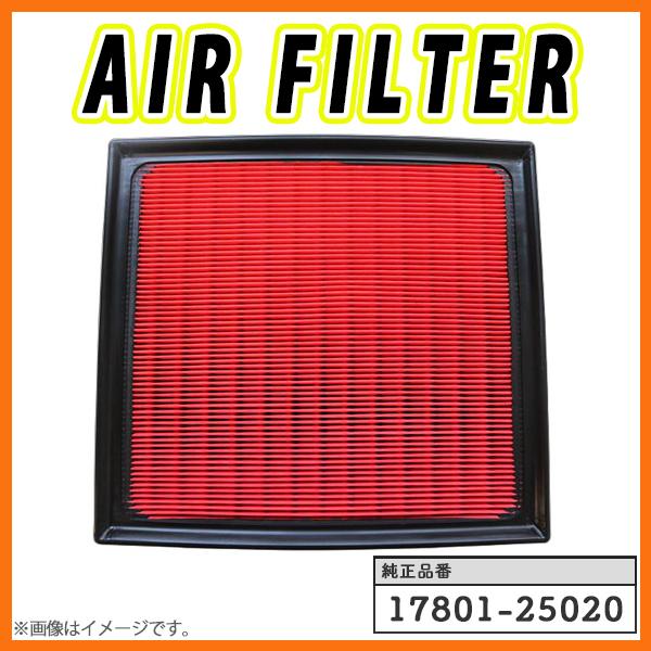 エアフィルター トヨタ ハリアー MXUA80 MXUA85 R2.6- 17801-25020 エ...